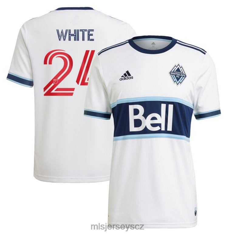 MLS Jerseys vancouver whitecaps fc brian white adidas white 2021 primární replika hráčského dresu muži trikot ZN2H01451